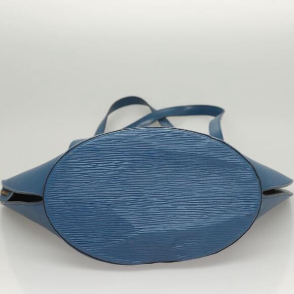 LOUIS VUITTON Epi Saint Jacques Shopping Shoulder Bag Blue M52275 - Picture 9 of 12